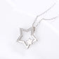 Fashionable And Simple Five-pointed Star Pendant Hip Hop Clavicle Chain For Women