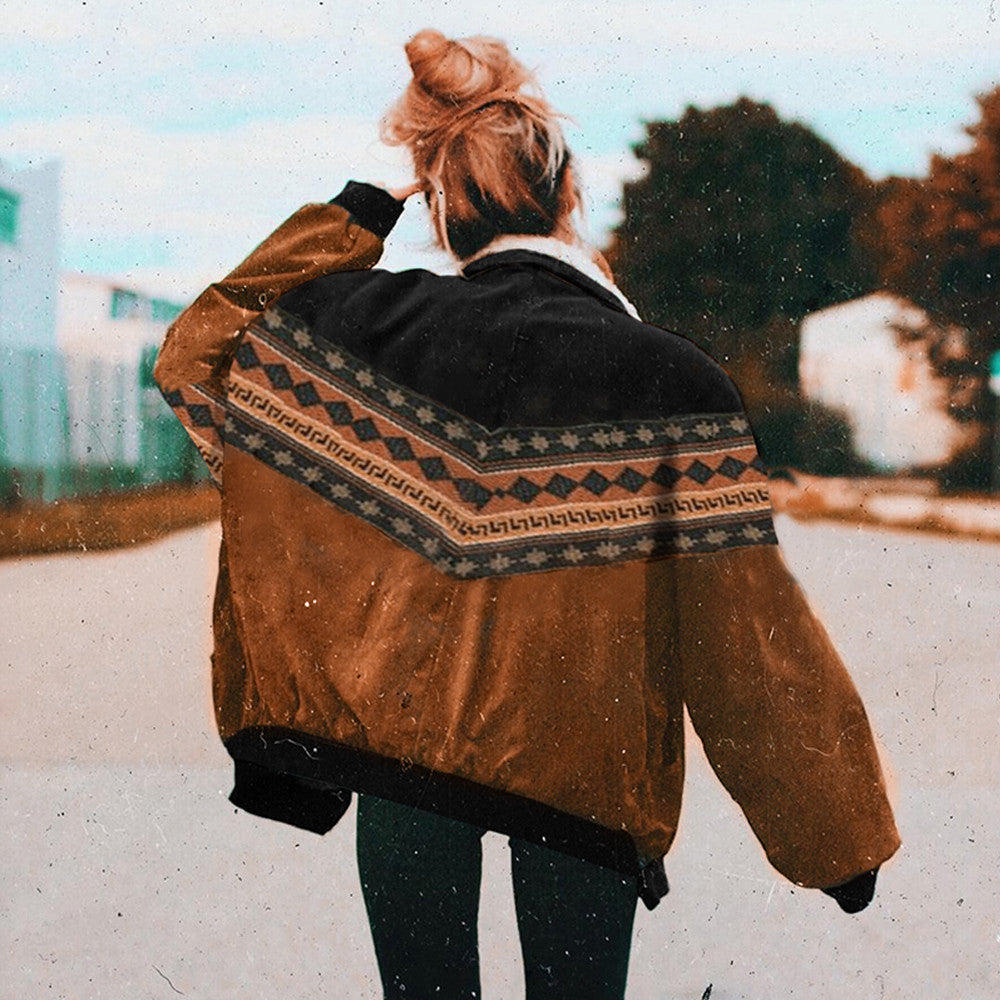 Chaquetas de algodón vintage para mujer Abrigos Ropa de moda de otoño