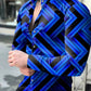 Printed Casual Long Sleeve Shirt For Men