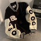 Retro Embroidery Baseball Uniform Jacket For Men And Women