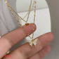 Colour Sparkling Clavicle Chain Choker Necklace For Women