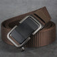 Belt Men's Automatic Buckle Men's Toothless Nylon Canvas Belt