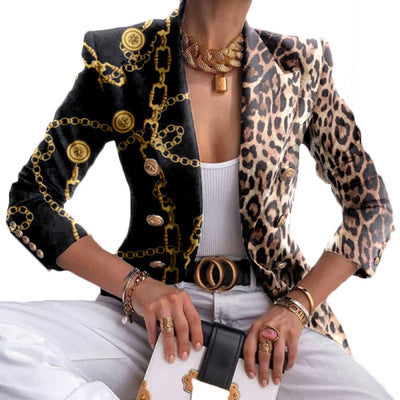 Printed Jacket Women Autumn Amazon New Fashion Street Style Jacket Women