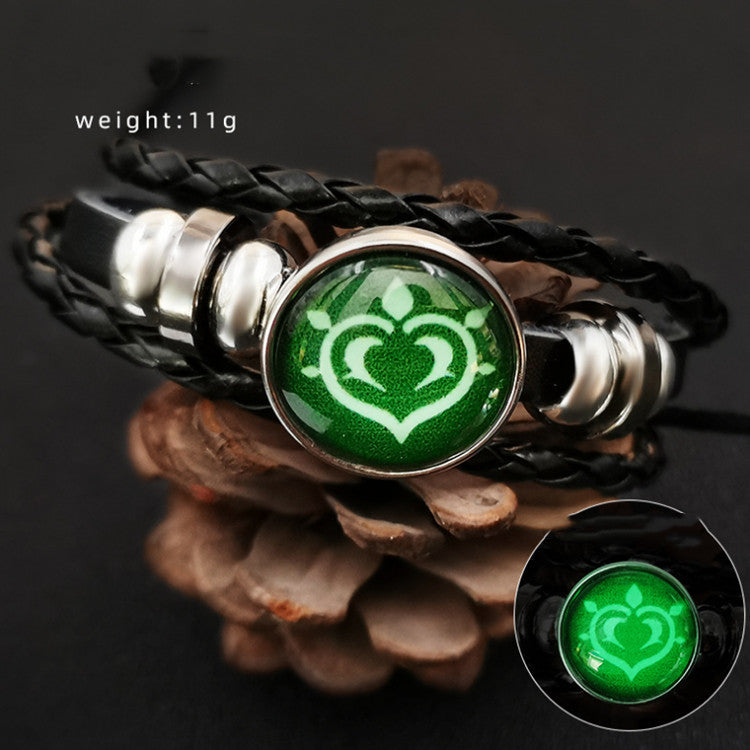 Luminous Secondary Pendant Bracelet For Men And Women