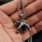 Pendant Titanium Steel Necklace For Men And Women