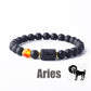 12 Constellation Men And Women Couple Bracelet