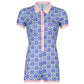 Contrasting Button Jumpsuit Short Women