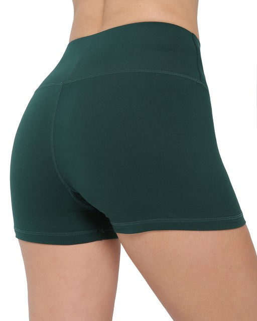 Pantalones cortos de entrenamiento para mujer Pantalones cortos de motociclista sin costuras Negro