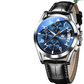 OLEVS Luxury Mens Watches Waterproof Luminous Quartz