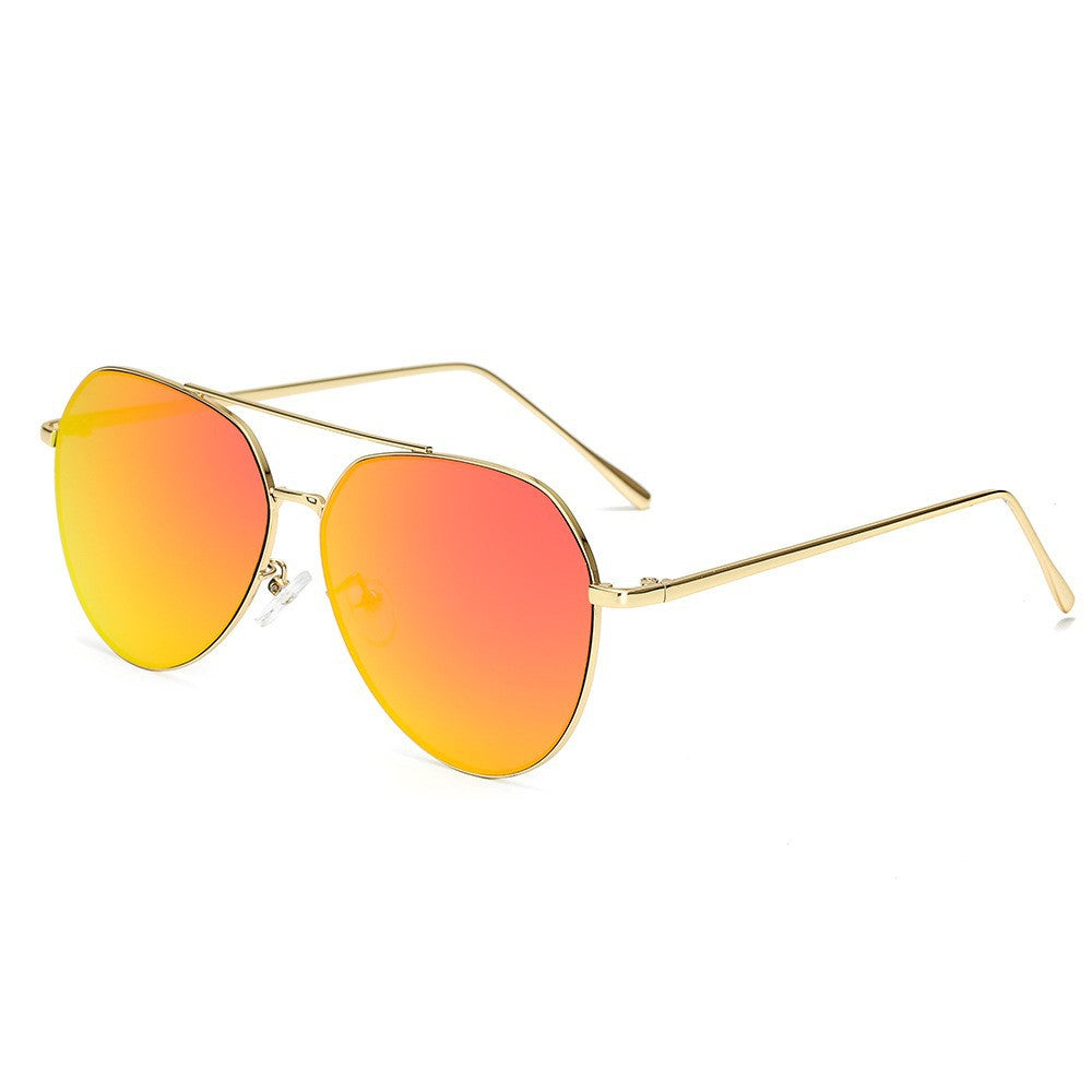 Gafas de sol piloto de metal para hombre Gafas de aviador polarizadas para mujer