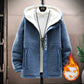 New Grain Fleece Hooded Jacket Men