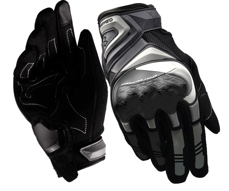 Guantes protectores para motocicleta, para motociclista, todoterreno, con pantalla táctil, para hombre