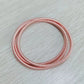 4.2mm Carbon Steel Spring Coil Bracelet For Women