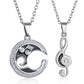 Love Key Combination Men And Women Couple Necklace