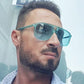 New Double Beam Big Frame Sunglasses For Men