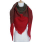 Design Women Triangles Scarf Long Scarves Shawl Autumn Winter