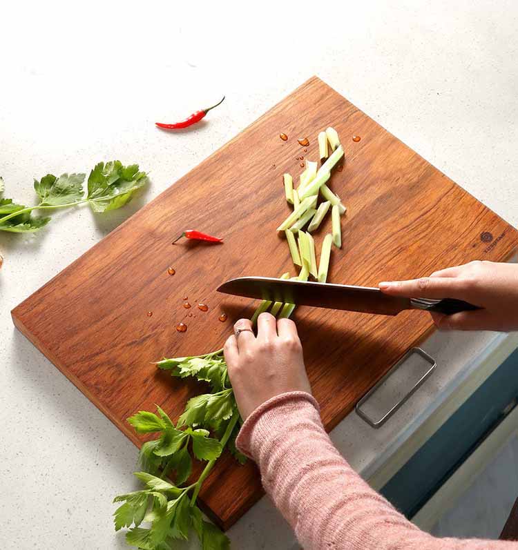 Inicio Cocina Tabla de cortar de madera de peral