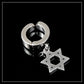 Tassel Black Earrings Without Pierced Cross Wolf Men And Women Tide Earrings