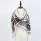 Design Women Triangles Scarf Long Scarves Shawl Autumn Winter