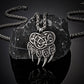 Never Fade Viking Celtic Wolf Claw Necklace Men