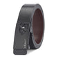 Toothless Automatic Buckle Belt Men's Leather Belt