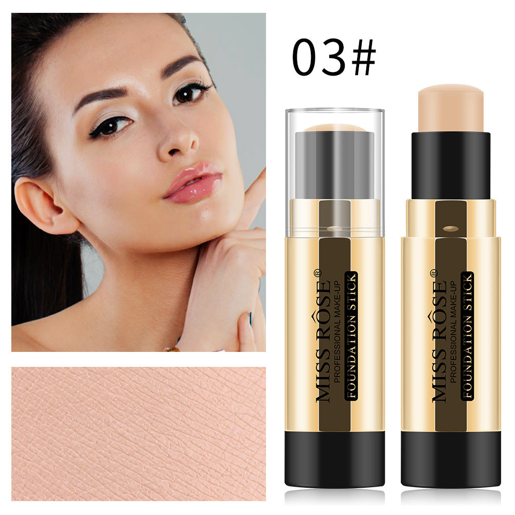 Corrector facial tridimensional y barra reparadora de maquillaje para mujer