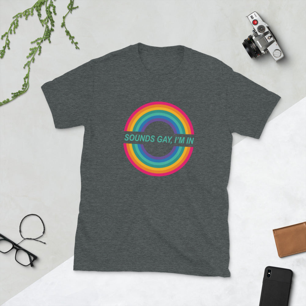 The Same Rainbow Circle T-shirt For Men And Women