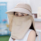 Summer Women's Hats Korean Version Of The Tide Sun Hats Big Rim Bike Sun Hats Sun Hats Face UV Protection Hats