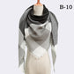 Design Women Triangles Scarf Long Scarves Shawl Autumn Winter