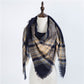 Design Women Triangles Scarf Long Scarves Shawl Autumn Winter