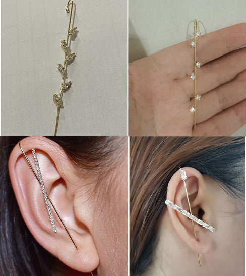 Temperamento Viento Frío Piercing Oreja Acupuntura Anillo