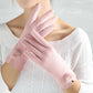 Suede Glove Warm Finger Gloves for women