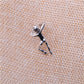 Gothic Doll Shaped Without Piercings Ear Clips