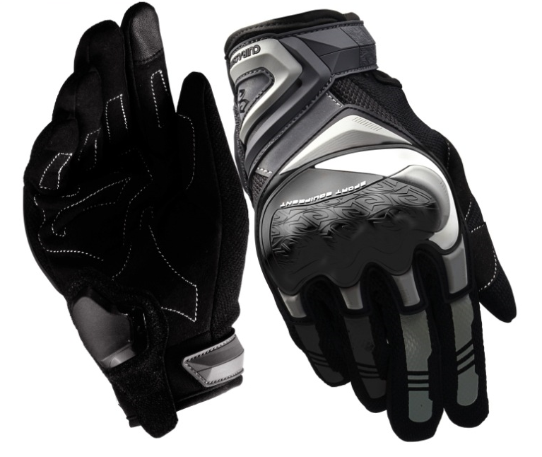 Guantes protectores para motocicleta, para motociclista, todoterreno, con pantalla táctil, para hombre