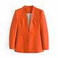 Ladies New Solid Color Suit Jacket Women