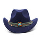 Cowboy Hats Curled Felt Riding Men And Women