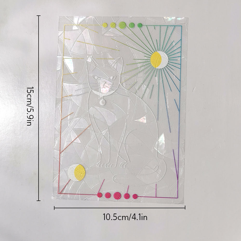 Sun Catcher Rainbow Prism Suncather Electrostatic Glass Sticker