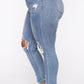 Stretch Ripped Women Plus Size Jeans Plus Size Jeans