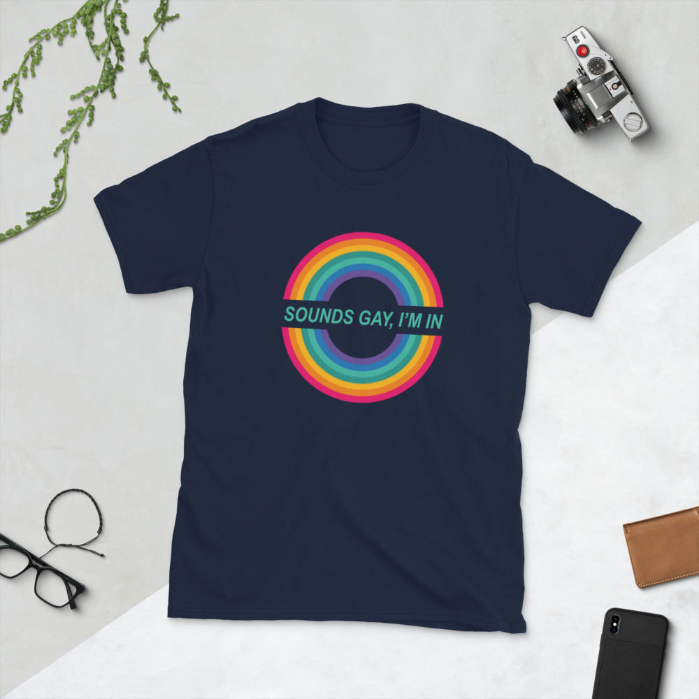 The Same Rainbow Circle T-shirt For Men And Women
