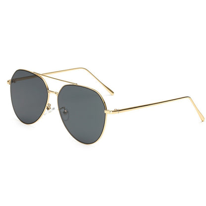 Gafas de sol piloto de metal para hombre Gafas de aviador polarizadas para mujer