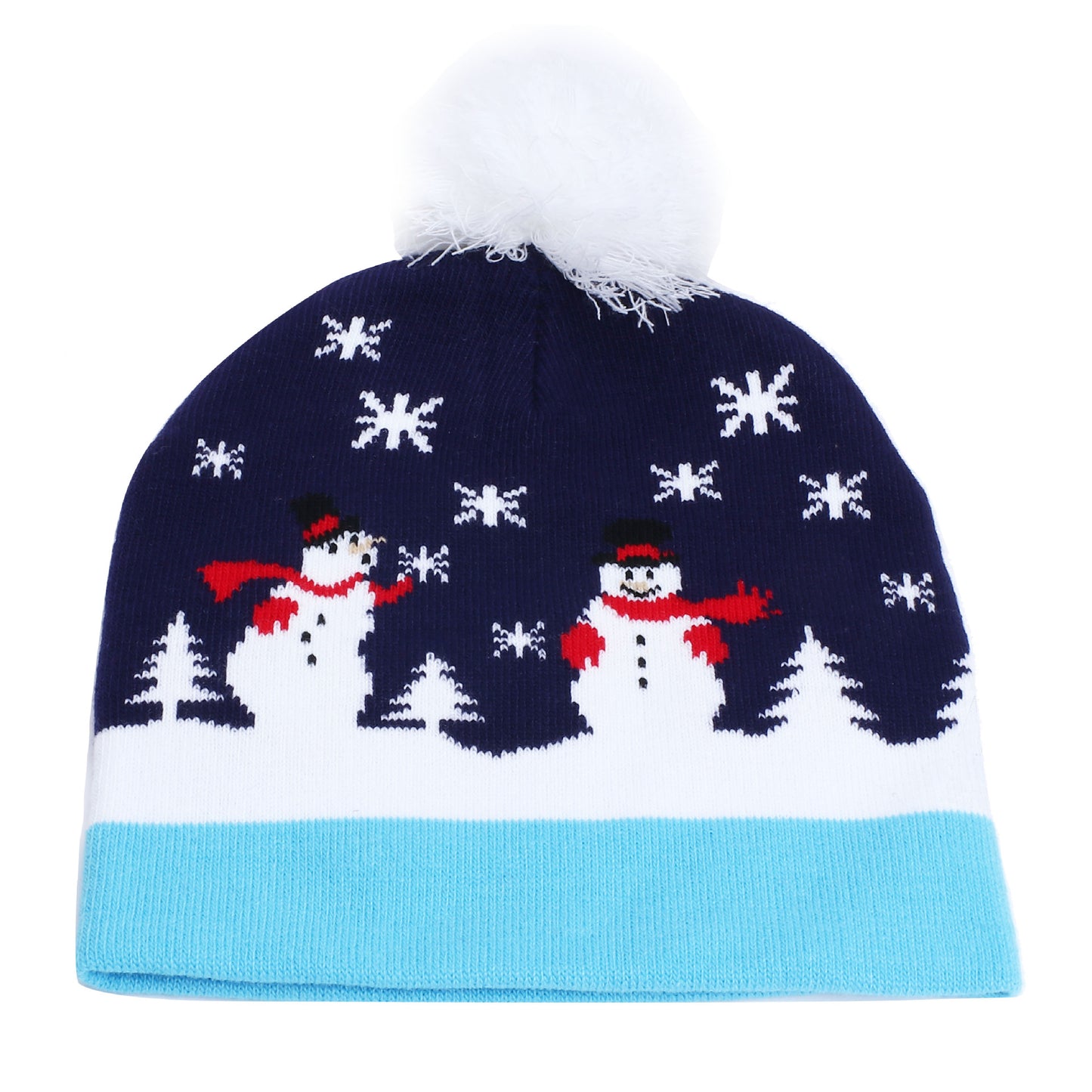 Autumn And Winter Christmas Deer Hot Snowflake Moose Knitted Hats Female