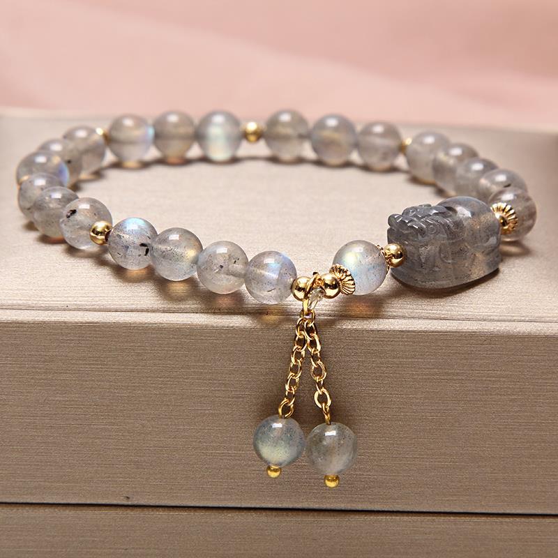 Pulsera de perlas naturales de agua dulce para mujer