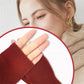 Wool Cashmere Half Finger Gloves For Men And Women
