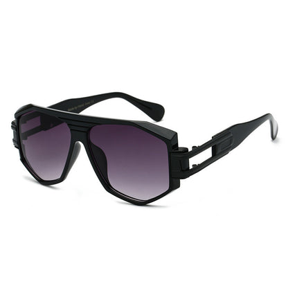 Retro Big Frame Sunglasses Men