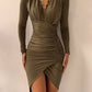 New Printed Slim Dresses For Women