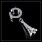 Tassel Black Earrings Without Pierced Cross Wolf Men And Women Tide Earrings