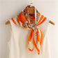 New Women's Scarves 70cm Love Letter Pattern