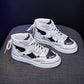 High Top White Shoes Women Flat Running Shoes Women