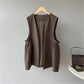 Temperament Loose Casual Suit Vest Jacket Women