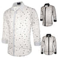 Sexy Black Lace Shirt Men New See Through Mens Dress Shirts